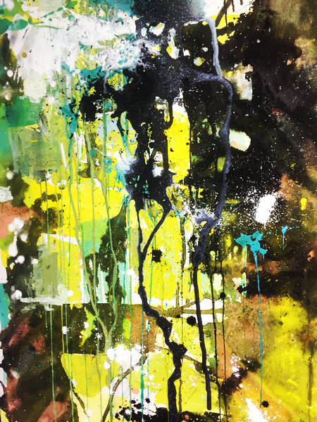 Artist Combines Poems and Paintings Artist Combines Poems and Paintings