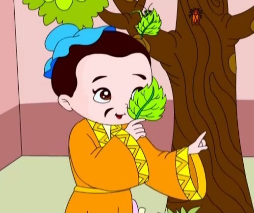 成语故事:一叶障目,不见泰山 Have one's view of the important overshadowed by the trivial