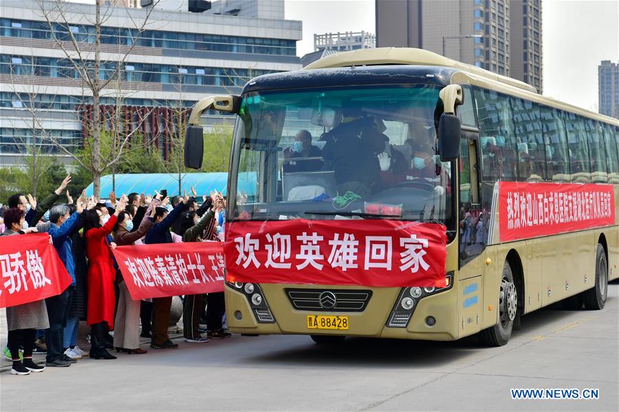 CHINA-SHANXI-MEDICAL TEAM FOR HUBEI-RETURN-REUNION(CN)